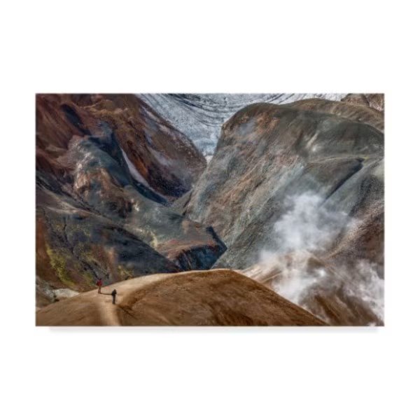 Maciej Duczynski 'Iceland Landscape 27' Canvas Art, 16x24, Trademark Fine Art, Mfr#: ALI43007-C1624GG